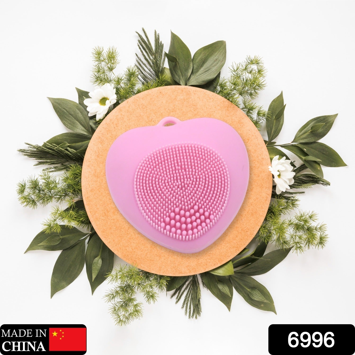 6996 Waterproof Face Wash Brush, Face Scrubber Facial Cleansing Brush Exfoliating Silicone Face Hot Compress Scrubber Cleaning, for Deep Skin Care Heart Shaped, for Women for Home 6996 Waterproof Face Wash Brush, Face Scrubber Facial Cleansing Brush Exfoliating Silicone Face Hot Compress Scrubber Cleaning, for Deep Skin Care Heart Shaped, for Women for Home